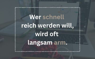 Die traurige Wahrheit: Warum so viele Menschen nach dem schnellen Reichtum suchen