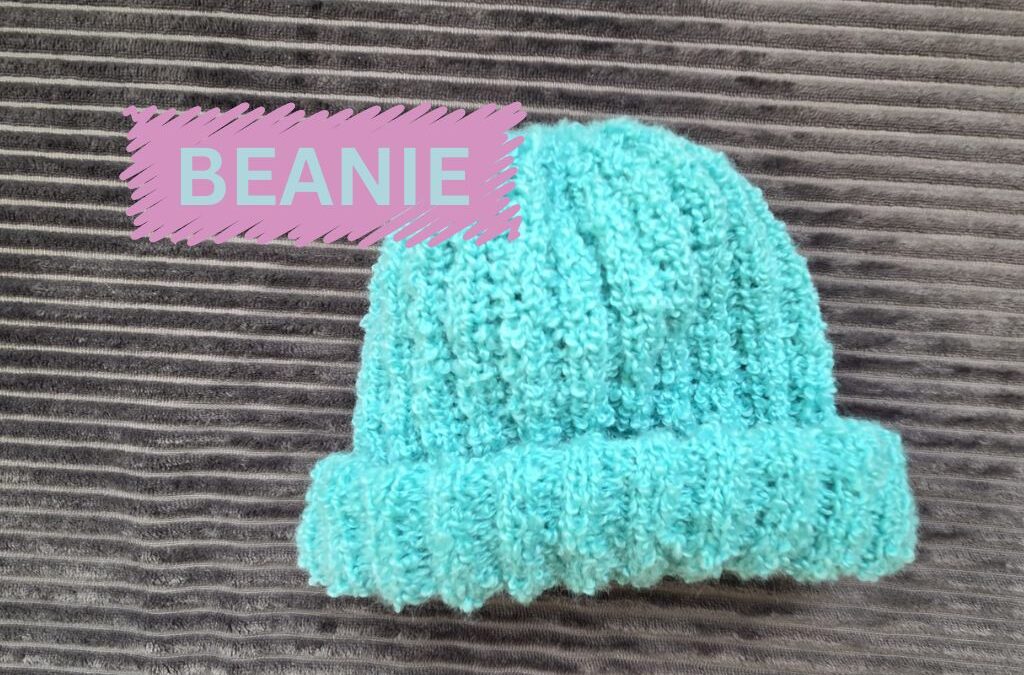 einfache Strickanleitung für eine BEANIE, ideal für Anfänger