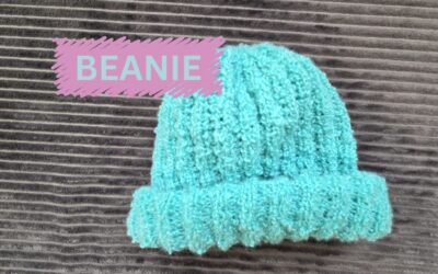 einfache Strickanleitung für eine BEANIE, ideal für Anfänger