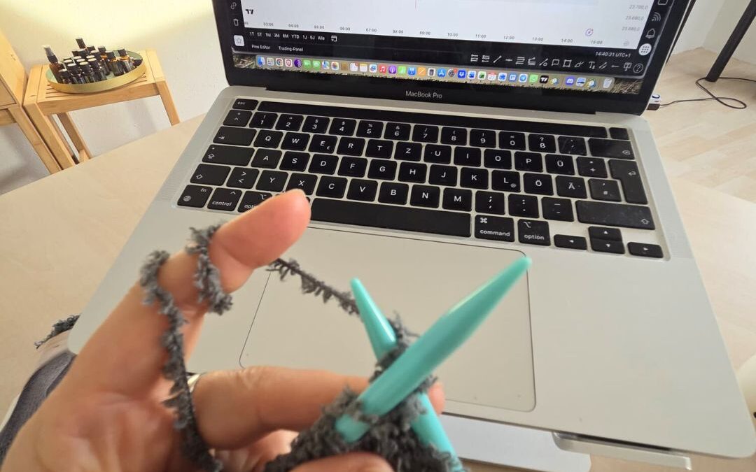 einfache Strickanleitung für einen Pullunder, ideal für Anfänger